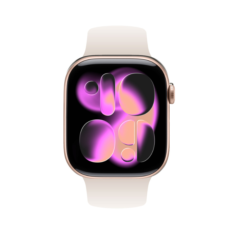 Crong Liquid - Pasek do Apple Watch 38/40/41/42mm (kamienny beż)