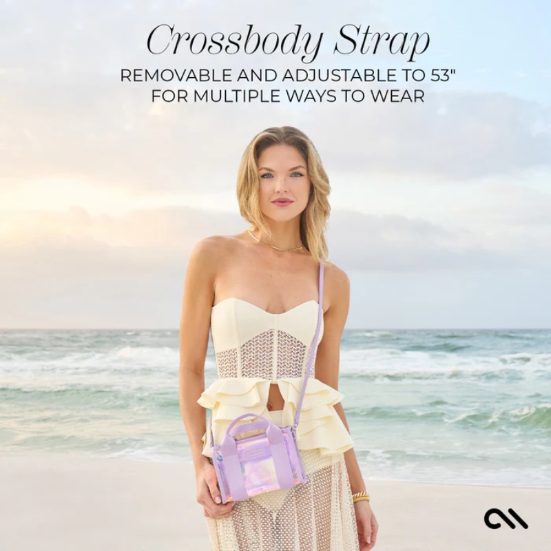 Case-Mate Micro Tote Bag - Wodoodporna torba na ramię (Soap Bubble)