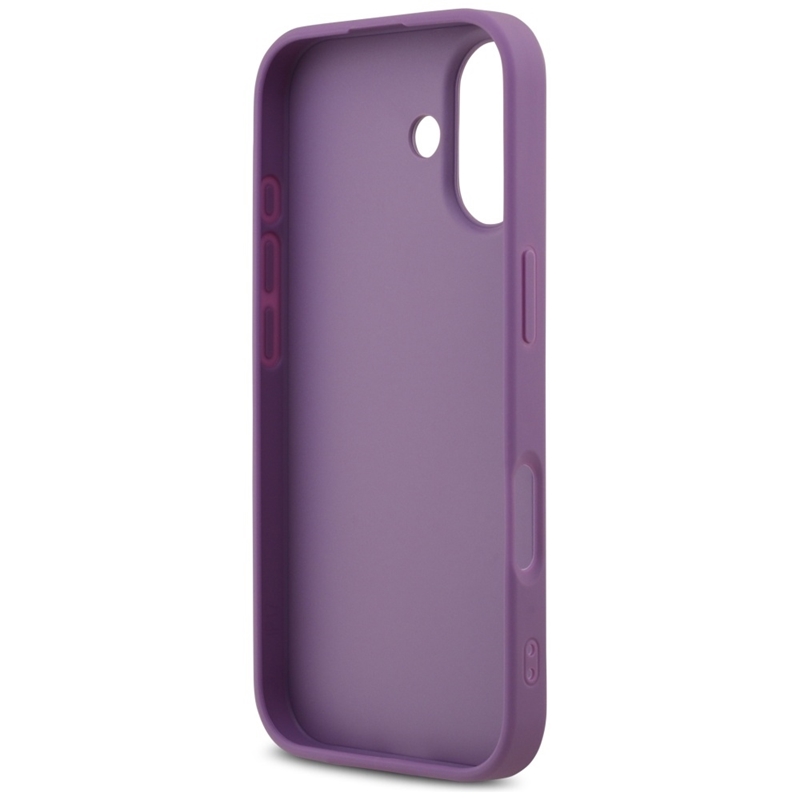 Guess Fixed Glitter Big 4G - Etui iPhone 17 (liliowy)