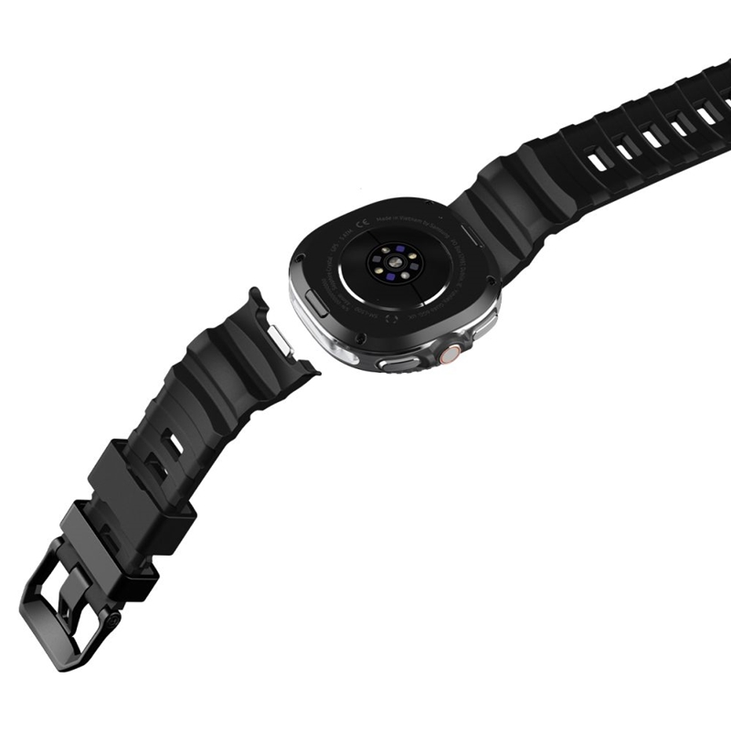 Spigen WBS2 - Pasek do Samsung Galaxy Watch 8 / 8 Classic 40 / 44 / 46 mm (Black)