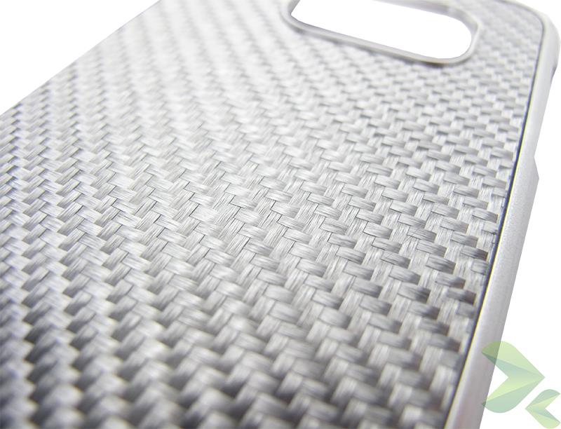 BMW M Edition Carbon & Aluminium Hard Case - Etui Samsung Galaxy S6 (srebrny)