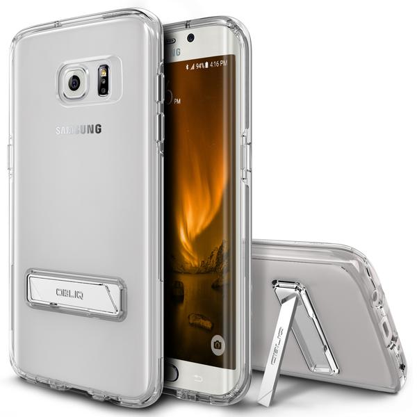 Obliq Naked Shield - Etui z podstawlą Samsung Galaxy S7 Edge (Clear)