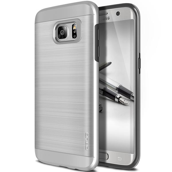 Obliq Slim Meta - Etui Samsung Galaxy S7 Edge (Satin Silver)