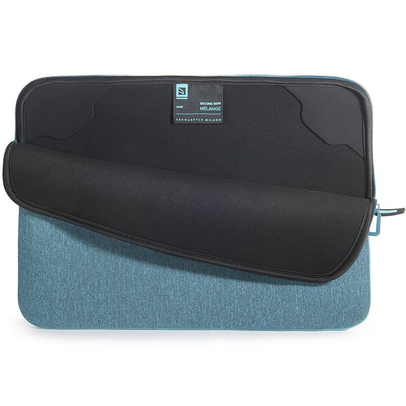Tucano Melange Second Skin - Pokrowiec MacBook Pro 16" / MacBook Pro 15" Retina / MacBook Pro 15" / Ultrabook 15" / Notebook 15.6" (błękitny)