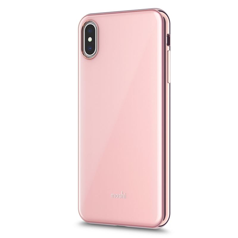 Moshi iGlaze - Etui iPhone Xs Max (Taupe Pink)