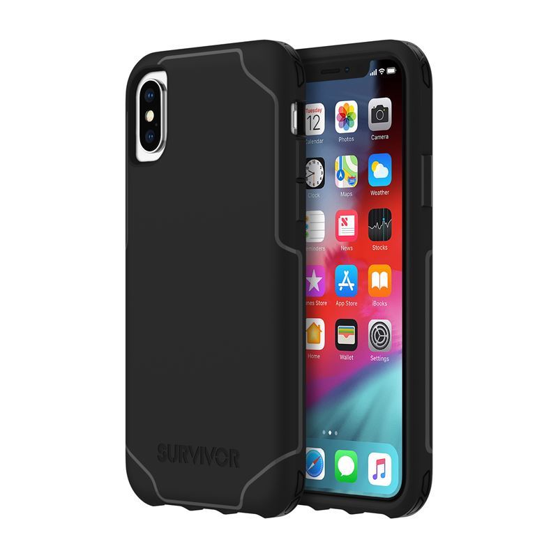Griffin Survivor Strong - Etui iPhone Xs (czarny)
