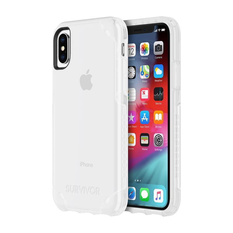 Griffin Survivor Strong - Etui iPhone Xs (przezroczysty)