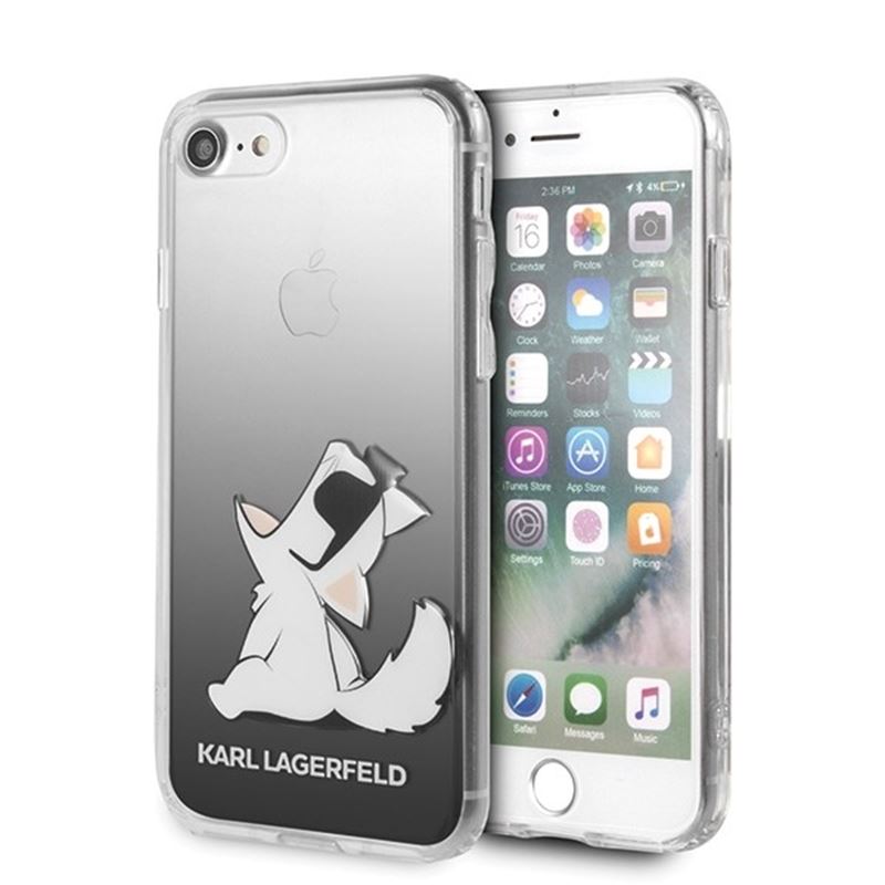 Karl Lagerfeld Choupette Fun Sunglasses - Etui iPhone 8 / 7 (Black)