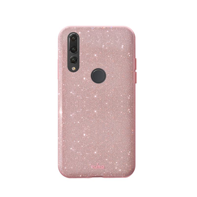 PURO Glitter Shine Cover - Etui Huawei P30 Lite (Rose Gold)