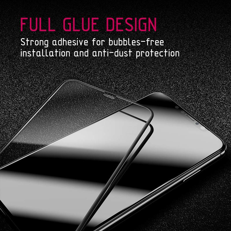 Crong Edge Glass 4D Full Glue - Szkło hartowane na cały ekran Huawei Mate 10