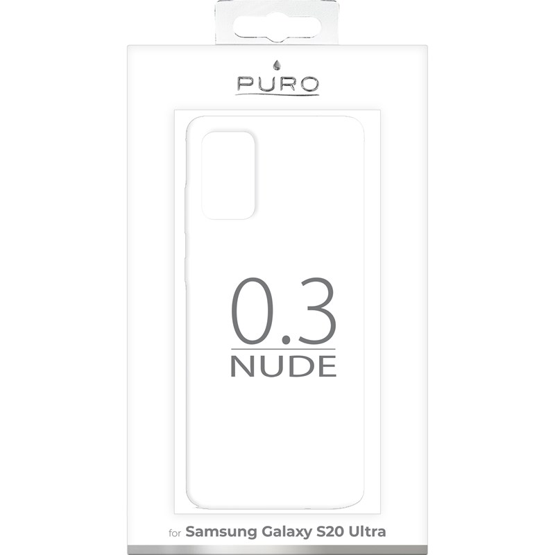 PURO 0.3 Nude - Etui Samsung Galaxy S20 Ultra (przezroczysty)