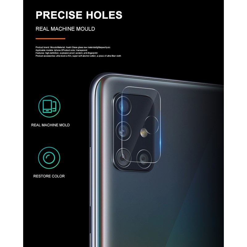 Mocolo Camera Lens - Szkło ochronne na obiektyw aparatu Samsung Galaxy A51