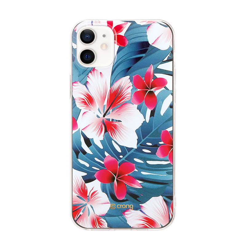 Crong Flower Case - Etui iPhone 12 Mini (wzór 03)