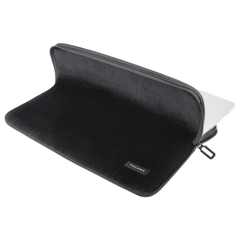 Tucano Velluto - Pokrowiec MacBook Pro 16" / Laptop 15.6” (czarny)