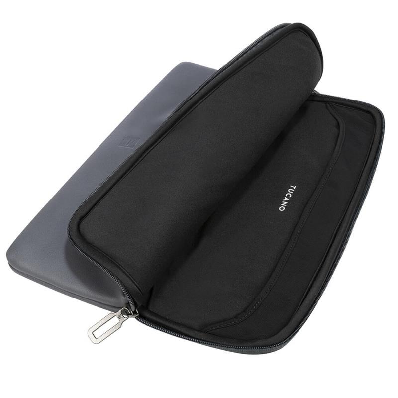 Tucano Today - Pokrowiec MacBook Pro 14" / Pro 13" (M2/M1/2022-2016) / Air 13" (M4/M3/M2/M1/2025-2018) / Laptop 12” (szary)