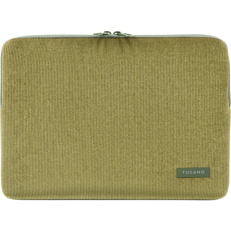 Tucano Velluto - Pokrowiec MacBook Pro 13" (M2/M1/2022-2016) / MacBook Air 13" (M4/M3/M2/M1/2025-2018) / Laptop 12” (zielony)
