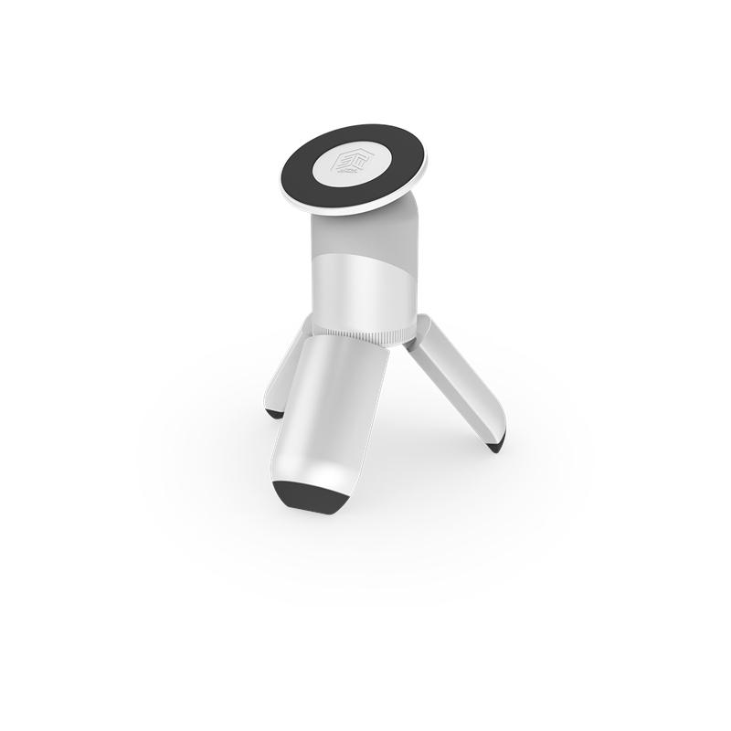 STM MagPod – Statyw z funkcją podstawki i uchwytu do iPhone MagSafe (biały)