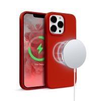 Crong Color Cover Magnetic - Etui iPhone 13 Pro MagSafe (czerwony) Crong Color Cover Magnetic - Etui iPhone 13 Pro MagSafe (czerwony)