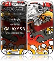 Nexgen Skins - Zestaw skórek na obudowę z efektem 3D Samsung GALAXY S III (Iron Eagle 3D)