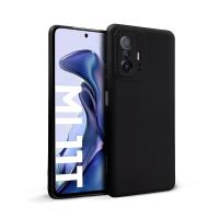 Crong Color Cover - Etui Xiaomi 11T 5G (czarny) Crong Color Cover - Etui Xiaomi 11T 5G (czarny)