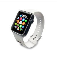 Karl Lagerfeld Silicone Karl Head – Pasek do Apple Watch 38/40/41 mm (biały)