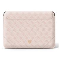 Guess 4G Uptown Triangle Logo Sleeve - Etui na notebooka 13" / 14" (różowy)