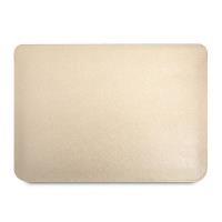 Guess Saffiano Triangle Logo Sleeve - Etui na notebooka 16" (beżowy)