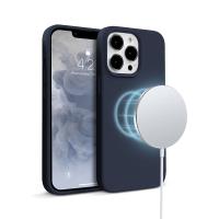 Crong Color Cover Magnetic - Etui iPhone 13 Pro Max MagSafe (granatowy) Crong Color Cover Magnetic - Etui iPhone 13 Pro Max MagSafe (granatowy)