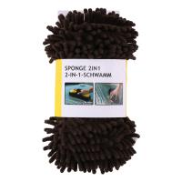 Dunlop - Dwustronna gąbka do mycia samochodu 2w1 z mikrofibry Dunlop - Dwustronna gąbka do mycia samochodu 2w1 z mikrofibry