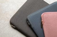 Moshi Pluma - Pokrowiec MacBook Pro 14" (M4/M3/M2/M1/2024-2021) (Herringbone Gray)