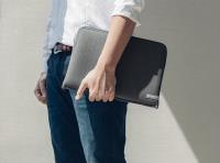 Moshi Pluma - Pokrowiec MacBook Pro 14" (M4/M3/M2/M1/2024-2021) (Herringbone Gray)