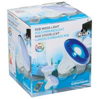 Grundig - Lampa RGB Mood light, zmieniające kolory, z pilotem