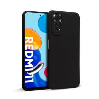 Crong Color Cover - Etui Xiaomi Redmi Note 11/11S (czarny) Crong Color Cover - Etui Xiaomi Redmi Note 11/11S (czarny)