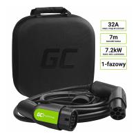 Green Cell - Kabel GC EV Type 2 7.2kW 7m do ładowania Tesla Model 3 / S / X, Leaf, i3, ID.3, e-208, e-Up!, Citigo iV, Kona Green Cell - Kabel GC EV Type 2 7.2kW 7m do ładowania Tesla Model 3 / S / X, Leaf, i3, ID.3, e-208, e-Up!, Citigo iV, Kona