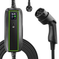 Green Cell - Ładowarka mobilna GC EV PowerCable 3,6kW Schuko - Type 2 do ładowania samochodów elektrycznych i hybryd Plug-In Green Cell - Ładowarka mobilna GC EV PowerCable 3,6kW Schuko - Type 2 do ładowania samochodów elektrycznych i hybryd Plug-In
