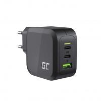 Green Cell - Ładowarka sieciowa Green Cell GC PowerGaN 65W (2x USB-C Power Delivery, 1x USB-A kompatybilne z Quick Charge 3.0) Green Cell - Ładowarka sieciowa Green Cell GC PowerGaN 65W (2x USB-C Power Delivery, 1x USB-A kompatybilne z Quick Charge 3.0)