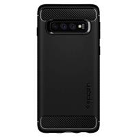 Spigen Rugged Armor - Etui do Samsung Galaxy S10 (Czarny)