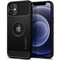 Spigen Rugged Armor - Etui do iPhone 12 / iPhone 12 Pro (Czarny) Spigen Rugged Armor - Etui do iPhone 12 / iPhone 12 Pro (Czarny)