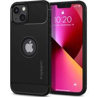 Spigen Rugged Armor - Etui do iPhone 13 (Czarny)