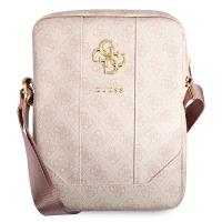 Guess 4G Big Metal Logo Tablet Bag - Torba na tablet 10" (różowy)