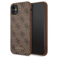 Guess 4G Metal Gold Logo – Etui iPhone 11 (brązowy) Guess 4G Metal Gold Logo – Etui iPhone 11 (brązowy)