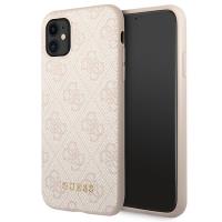Guess 4G Metal Gold Logo – Etui iPhone 11 (różowy) Guess 4G Metal Gold Logo – Etui iPhone 11 (różowy)