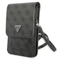 Guess Wallet 4G Triangle Logo Phone Bag – Torba na smartfona i akcesoria (Black)