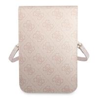 Guess Wallet 4G Triangle Logo Phone Bag – Torba na smartfona i akcesoria (Pink)