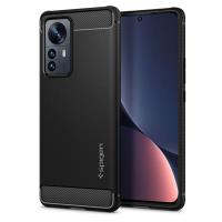 Spigen Rugged Armor - Etui do Xiaomi 12 Pro (Czarny)