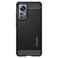 Spigen Rugged Armor - Etui do Xiaomi 12 / 12 X (Czarny)