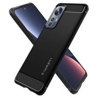 Spigen Rugged Armor - Etui do Xiaomi 12 / 12 X (Czarny)