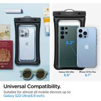 Spigen A610 Universal Waterproof Float Case - Etui do smartfonów do 6.9" (czarny)