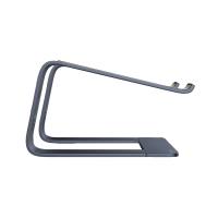 Crong AluBench – Aluminiowa podstawka do laptopa (grafitowy)
