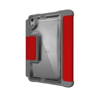 STM Dux Plus - Etui pancerne iPad mini 7 (2024) / mini 6 (2021) MIL-STD-810G z uchwytem Apple Pencil (Red)